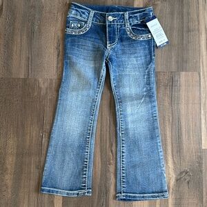 Target brand girls embellished bootcut jeans